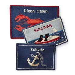 Hand Hooked Rug | 8 -Grocery Store hand hooked rug c 3