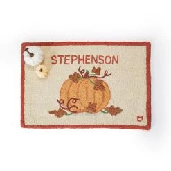 Hand Hooked Rug | 8 -Grocery Store hand hooked rug c 6