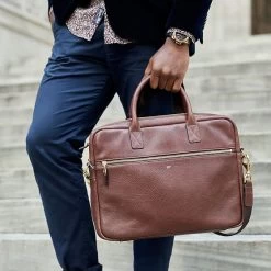 Harvey Leather Briefcase | 4 -Grocery Store harvey leather briefcase c 6