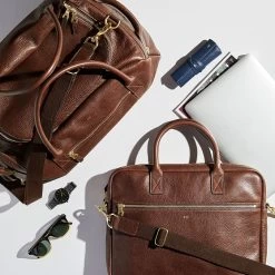 Harvey Leather Briefcase | 4 -Grocery Store harvey leather briefcase c 7