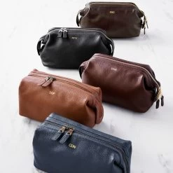 Harvey Leather Travel Pouch | 5