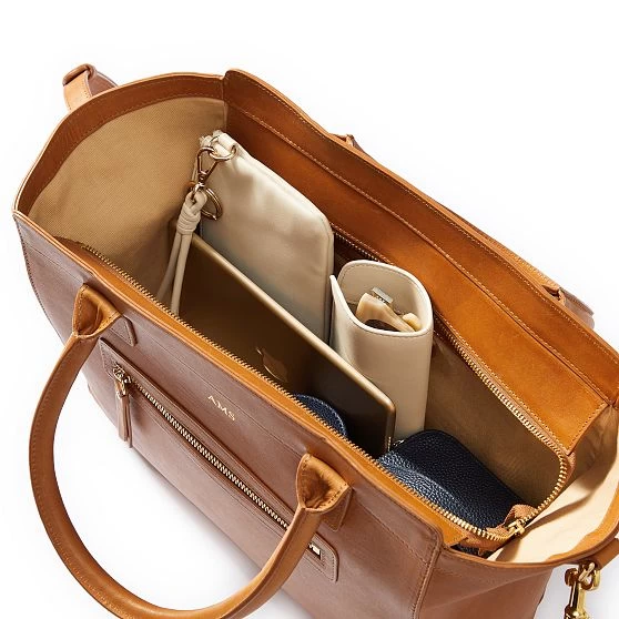 Hayden Leather Zip-Top Tote | 3 7 Hayden Leather Zip-Top Tote | 3 - Image 5