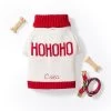 Ho Ho Ho Holiday Knit Dog Sweater | 5