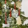 Bespoke Crystal Ornament | 1 -Grocery Store holiday silhouette ornament c 1