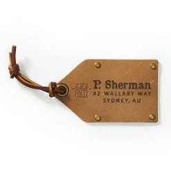Holtz Leather Co. Luggage Tag | 1 -Grocery Store holtz leather co luggage tag c 2