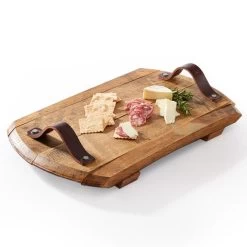 Holtz Leather Co. Tennesse Whiskey Barrel Cheese Board | 1
