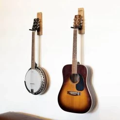 Holtz Leather Co. Whiskey Barrel Guitar Holder | 1