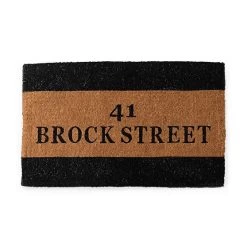 Horizontal Stripe Doormat | 1 10 Horizontal Stripe Doormat | 1 -Grocery Store horizontal stripe doormat c 1