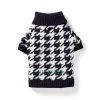 Houndstooth Knit Dog Sweater | 10