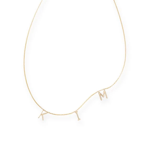 Sarah Chloe Multi-Initial Amelia Necklace | 6 9 Sarah Chloe Multi-Initial Amelia Necklace | 6 - Image 7