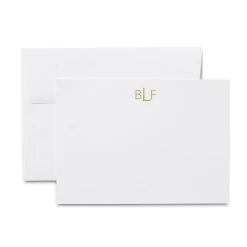 Foil Pressed Notecards, Set Of 25 | 3 -Grocery Store img100c 6