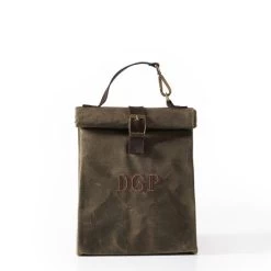 Waxed Canvas Lunch Cooler | 3 -Grocery Store img10c 23