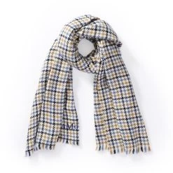 Italian Houndstooth Plaid Blanket Scarf | 3 -Grocery Store img11c 16