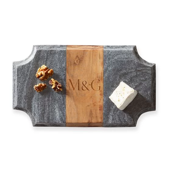 Wood And Marble Beveled Cheese Board | 4 17 Wood And Marble Beveled Cheese Board | 4 - Image 15