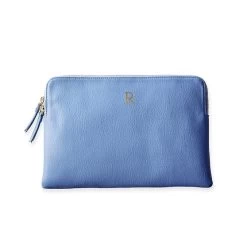 Everyday Italian Leather Zipper Pouch, Foil Debossed | 5 -Grocery Store img11c 46