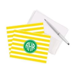 Patterned Folded Notecards, Set Of 25 | 7 -Grocery Store img12c 25