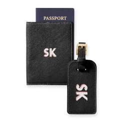 Leather Luggage Tag And Passport Case, Printed | 6 -Grocery Store img14c 16