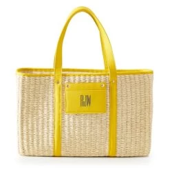 Palermo Straw Beach Tote | 2 -Grocery Store img14c 2