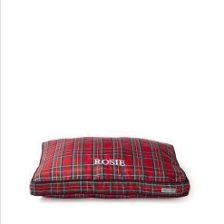 Jax & Bones Plaid Dog Pillow Bed | 6 -Grocery Store img14c 38