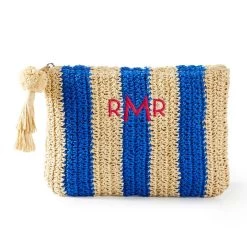 Cabana Stripe Straw Pouch | 3 -Grocery Store img15c 48