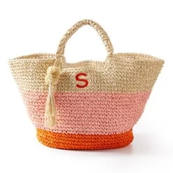 Maui Straw Beach Bag | 2 -Grocery Store img16c 4