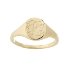 Sarah Chloe Petite Signet Ring | 6 -Grocery Store img18c 19