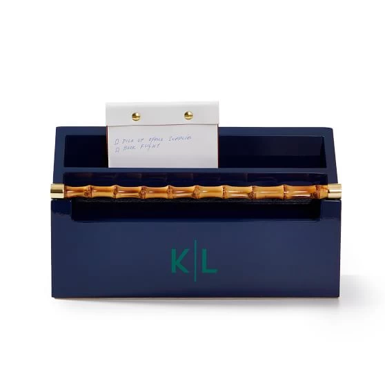 Bamboo Lacquer Desk Organizer | 1 7 Bamboo Lacquer Desk Organizer | 1 - Image 5