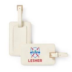 Fillmore Vegan Leather Luggage Tag, Printed | 8 -Grocery Store img18c 8