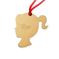 St. Jude Children's Research Hospital® Silhouette Ornament | 3 -Grocery Store img19c 36