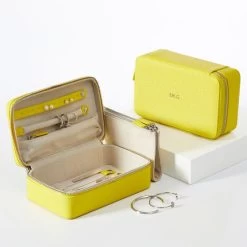 Medium Travel Jewelry Case, Foil Debossed | 13 -Grocery Store img1c 17