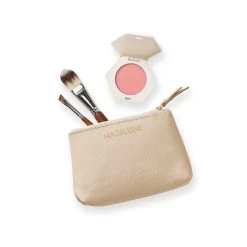 Signature Leather Cosmetic Pouch | 1 -Grocery Store img1c 25