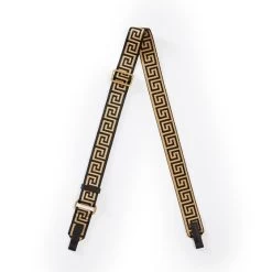 Build Your Bag Crossbody Strap, Greek Key Twill | 4 -Grocery Store img1c 56