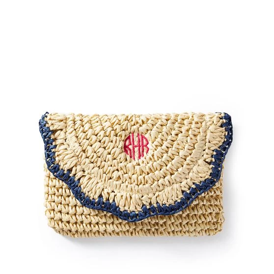 Scalloped Raffia Clutch | 3 12 Scalloped Raffia Clutch | 3 - Image 10
