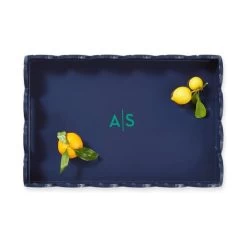Scalloped Lacquer Serving Tray | 8 -Grocery Store img1c 69