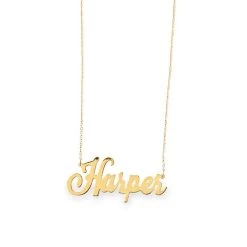Sarah Chloe Ava Script Necklace | 3 -Grocery Store img20c 18
