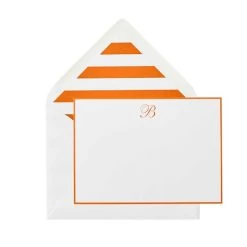 Letterpress Stationery, Set Of 50, Stripe | 8 -Grocery Store img21c 37