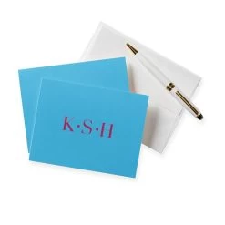 Foil Pressed Folded Notecards, Set Of 25 | 12 -Grocery Store img22c 10