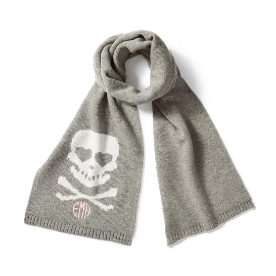 Skull And Crossbones Knitted Scarf | 2 8 Skull And Crossbones Knitted Scarf | 2 - Image 6