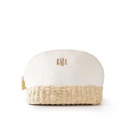 Canvas And Raffia Travel Cosmetic Case | 4 -Grocery Store img23c 48