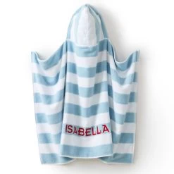 Cabana Stripe Kids Hooded Beach Towel | 4 -Grocery Store img24c 35