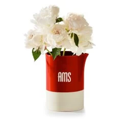 Dipped Ceramic Pitcher Vase | 7 -Grocery Store img24c 36