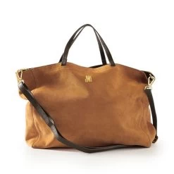 Italian Suede Tote | 2 -Grocery Store img25c 1