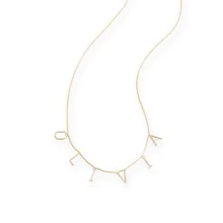 Sarah Chloe Multi-Initial Amelia Necklace | 6 23 Sarah Chloe Multi-Initial Amelia Necklace | 6 -Grocery Store img26c 13