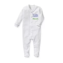 Embroidered Baby Footie | 11 26 Embroidered Baby Footie | 11 -Grocery Store img26c 18