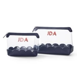 Scalloped Clear Pouch, Set Of 2 | 3 -Grocery Store img29c 14