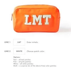 Monogrammed Patch Travel Pouch | 8 23 Monogrammed Patch Travel Pouch | 8 -Grocery Store img2c 28