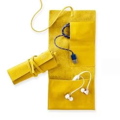 Leather Charger Roll Up, Neutrals | 7 29 Leather Charger Roll Up, Neutrals | 7 -Grocery Store img32c 7