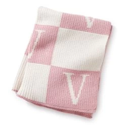Initial Block Baby Blanket | 8 -Grocery Store img35c 11