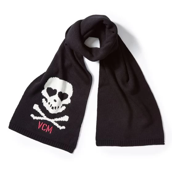 Skull And Crossbones Knitted Scarf | 2 7 Skull And Crossbones Knitted Scarf | 2 - Image 5