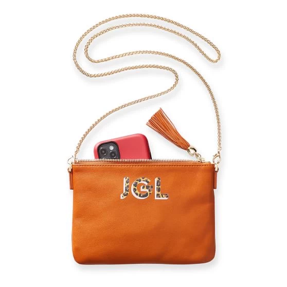 Leather Tassel Zipper Crossbody, Printed | 3 7 Leather Tassel Zipper Crossbody, Printed | 3 - Image 5